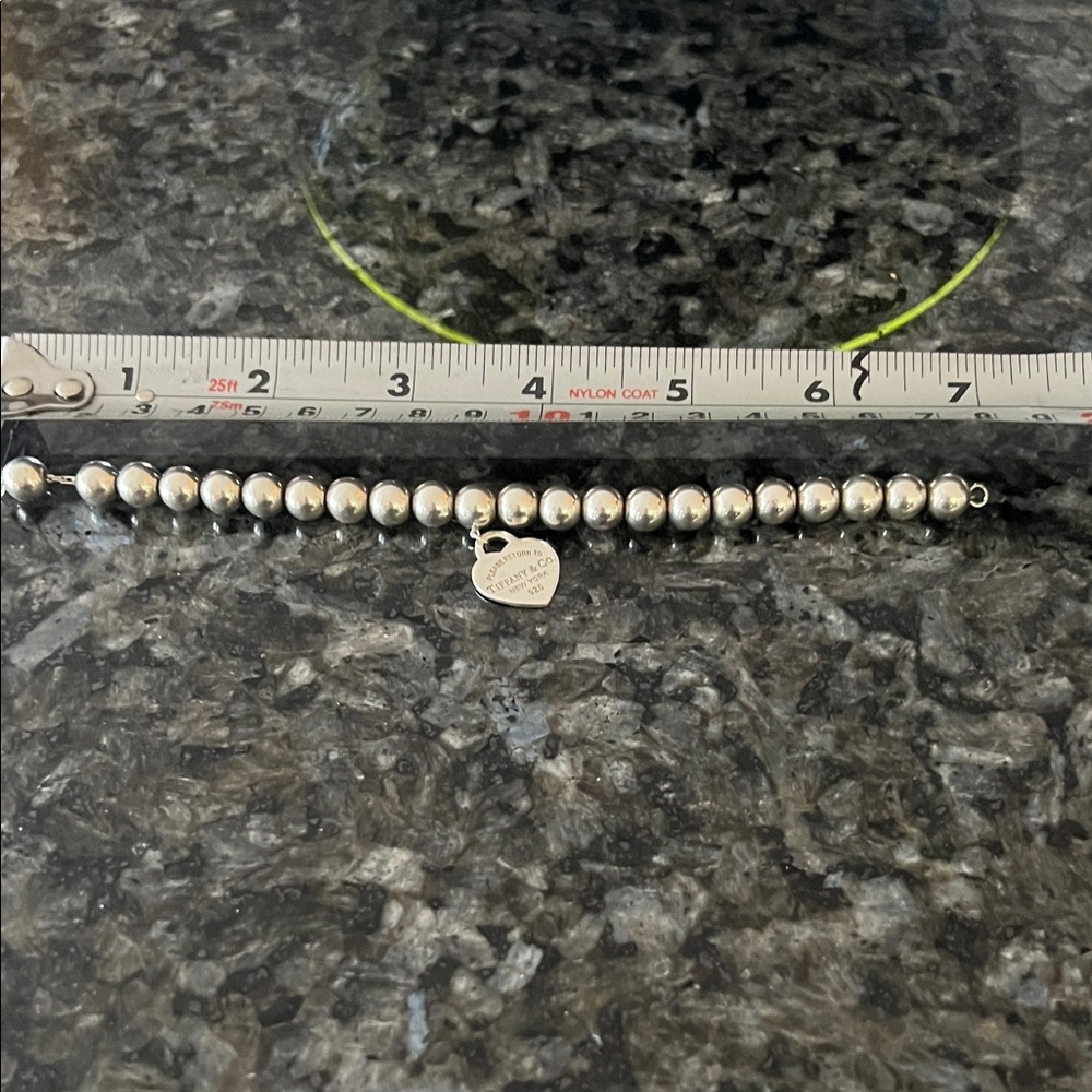 Tiffany & Co. Silver Beaded Bracelet